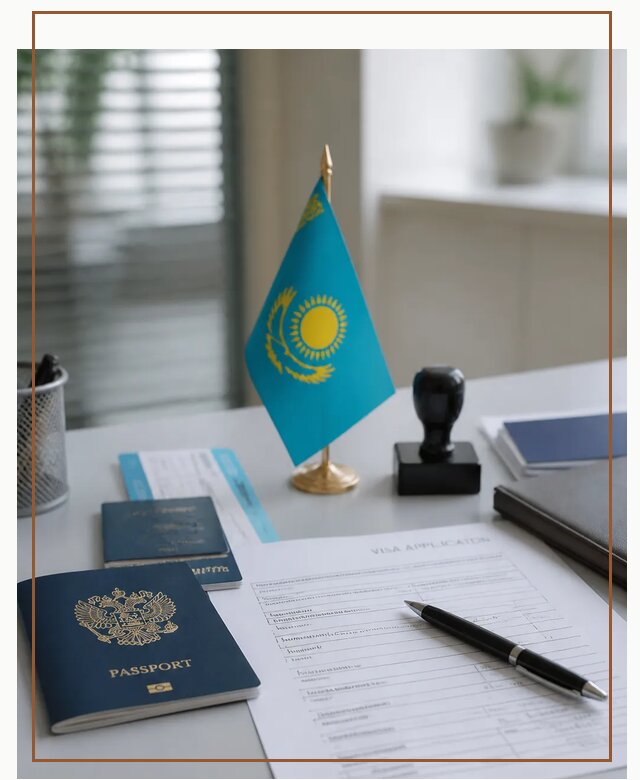 Оформление визы в Казахстан для поездки и работы в Юбилейном