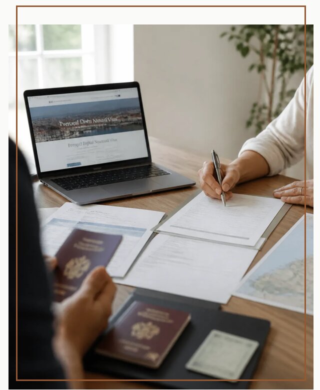 Оформление Digital Nomad и ВНЖ Португалии в Юбилейном